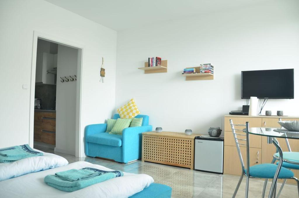 Apartament Z Panoramicznym Widokiem Na Morze Blisko Plazy I Centrum Pl Eng De Miedzyzdroje Luaran gambar