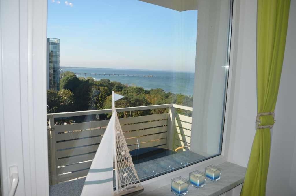 Apartament Z Panoramicznym Widokiem Na Morze Blisko Plazy I Centrum Pl Eng De Miedzyzdroje Luaran gambar